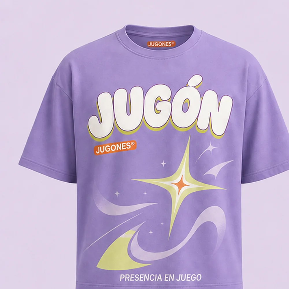 Camiseta Aura Club, corte jugón, vista delantera